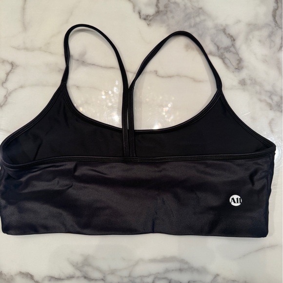 All access Women's Black Sports Bra - Picture 1 of 3
